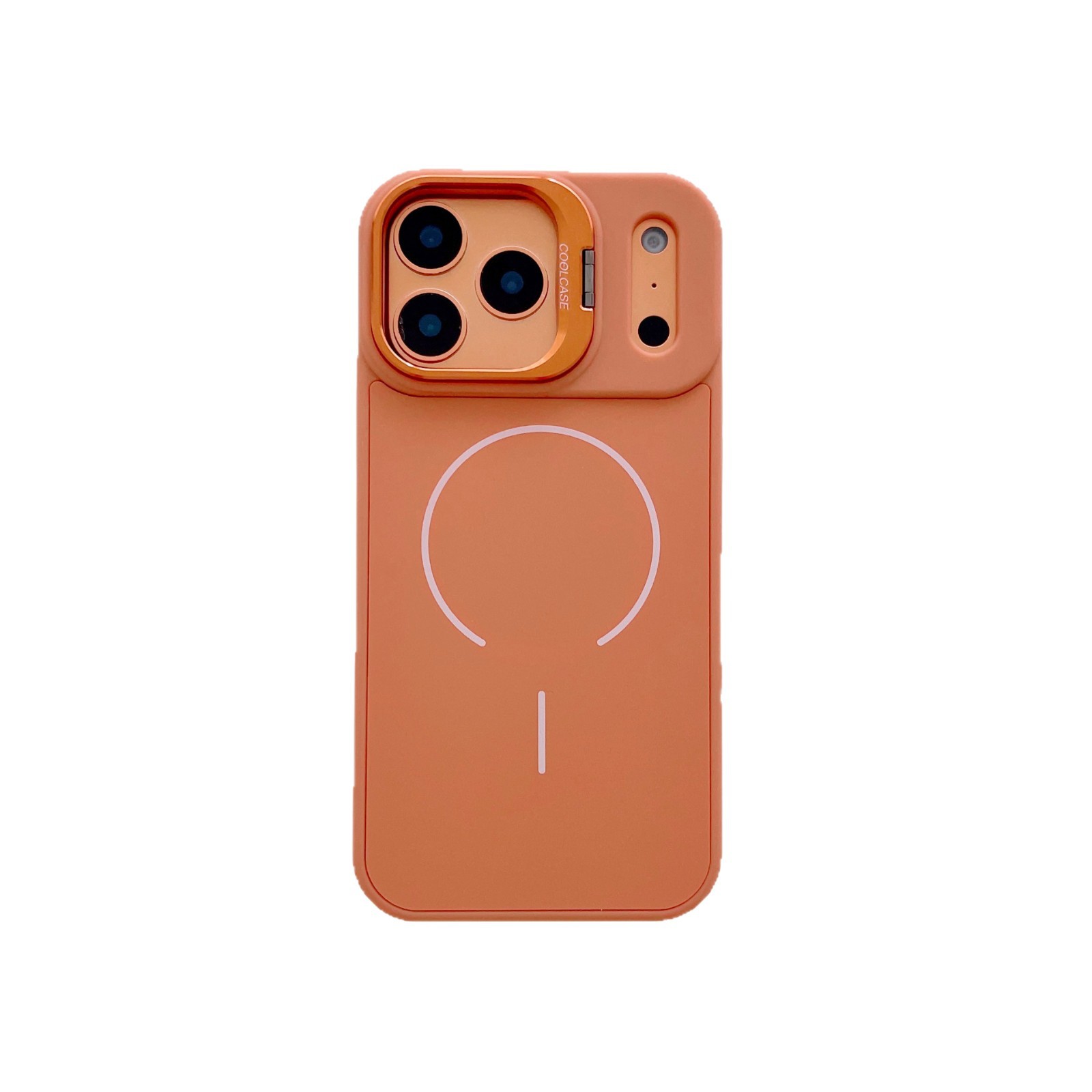 Soporte de lente de silicona orgánica de alta sensación para iPhone17PROMAX, cubierta de silicona de Apple16 a prueba de caídas