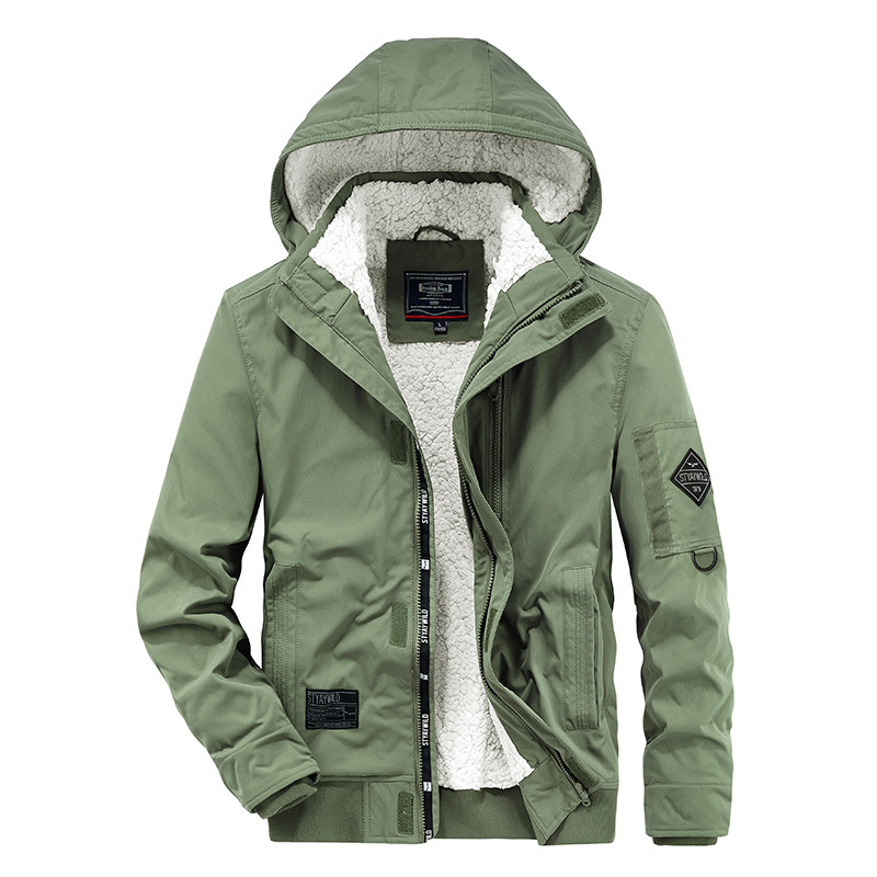 2022 Autumn/Winter New Arrivals Cardigan with Fleece Lining and Thickened Sweatshirt Hooded Bubble Velvet Jacket Fashionable Casual Plus Size Coat