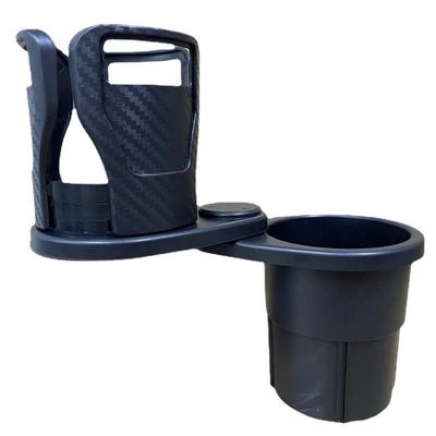 Holder, Car Rotating and – Car cup holder/beverage holder - carbon-fiber-black-ordinary