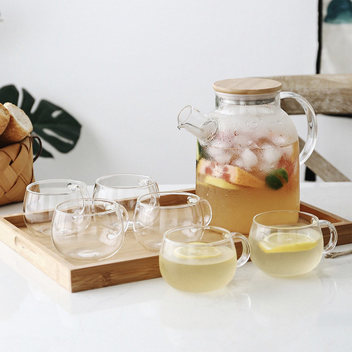 Xinjiang high temperature resistant teapot water health pot electric ceramic stove glass teapot household kettle tea maker