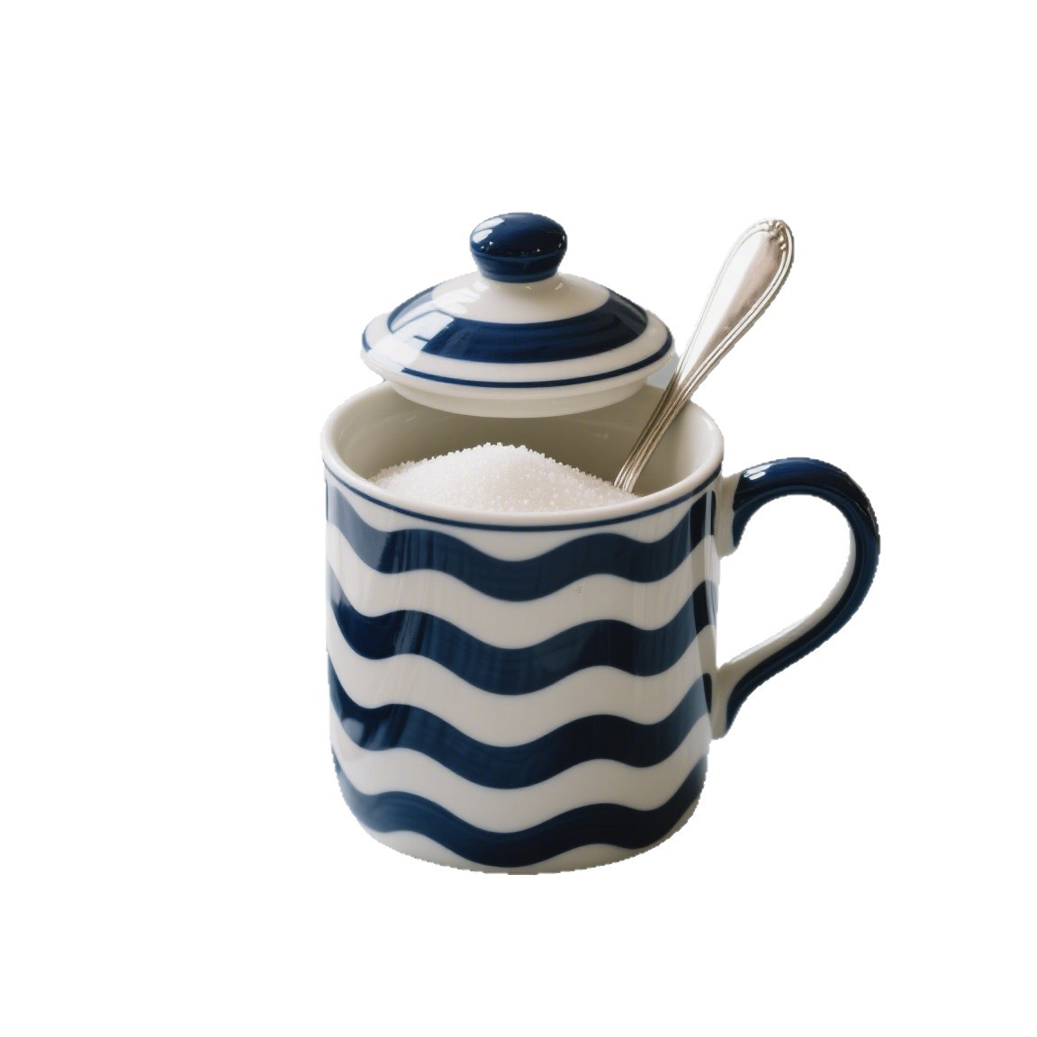 Mayorista estilo mediterráneo con cucharas de almacenamiento de tazas de cerámica de almacenamiento de regalos festivos almacenamiento de restaurantes