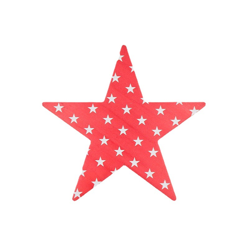 Decoración transfronteriza del día de la independencia de madera, estrellas y rayas, decoración de la fiesta de las estrellas, decoración del ambiente del día nacional de EE. UU.