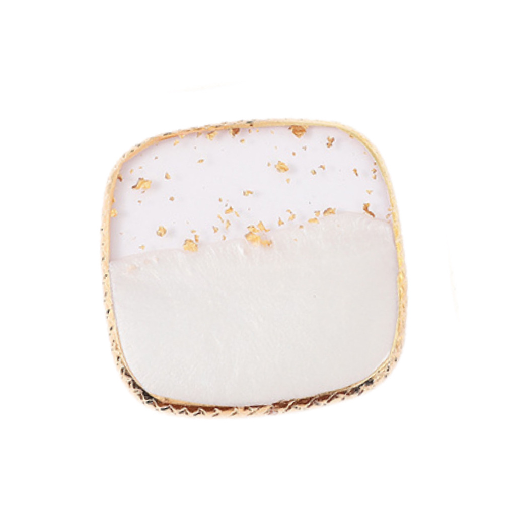 반투명 금박 팔레트 - 화이트