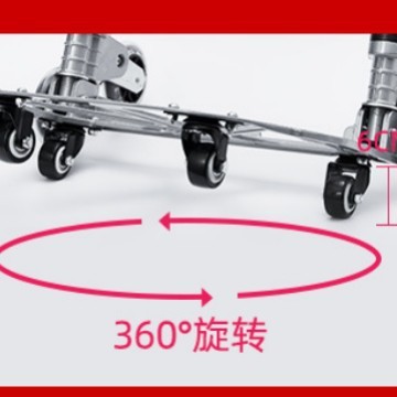 搬家折叠手拉车家用买菜购物搬运行李车取快递便携小拉杆爬楼拖车|undefined