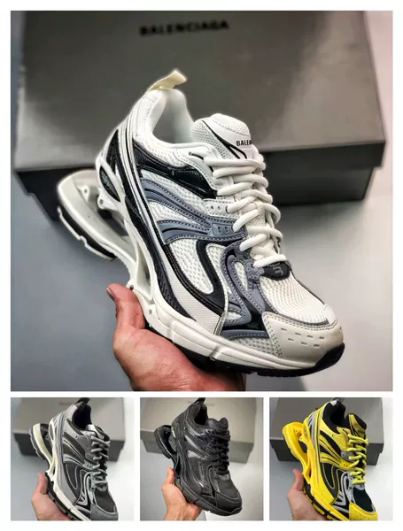 Paris 6th Generation Dad Shoes, Mechanical Spring Shoes, Thick-Soled, Unisex Couple Style, Ins-Trend Height-Increasing Casual Sneakers