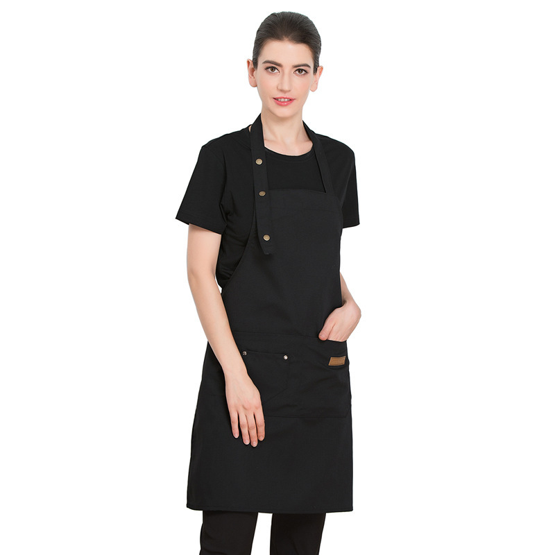 Cross-border Amazon shopee Halter delantal con cordones de la cintura de la cocina restaurante casero trajes delantal al por mayor