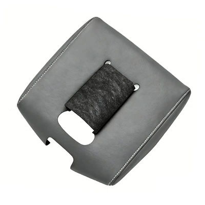 for 14-18 Models of: Sürətlər qutusu və əl tormozu başlıqları - 14-18-chevrolet-silverado-620010-sponge-leather-case-dark-gray-leather-gray-thread