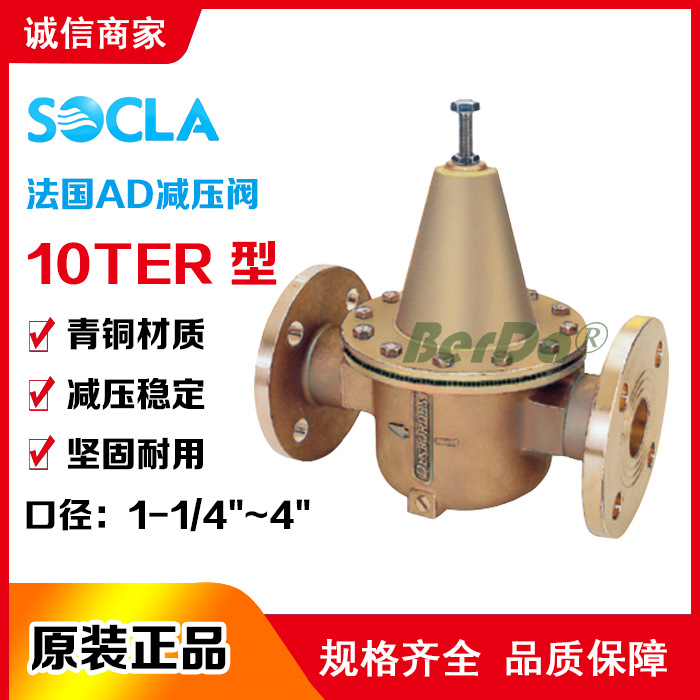 法国AD减压阀10TER减压阀10-TER 10-TER RC调压稳压青铜阀门