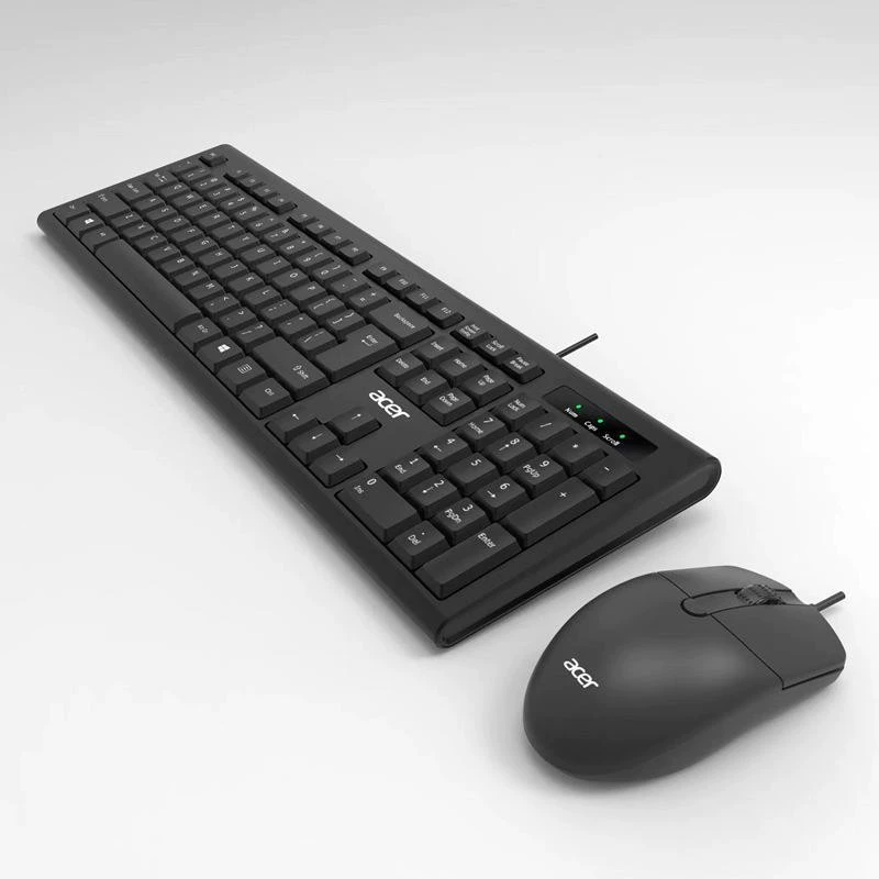 Комплект клавиатуры и мыши для офиса Acer, ноутбук, бизнес-версия