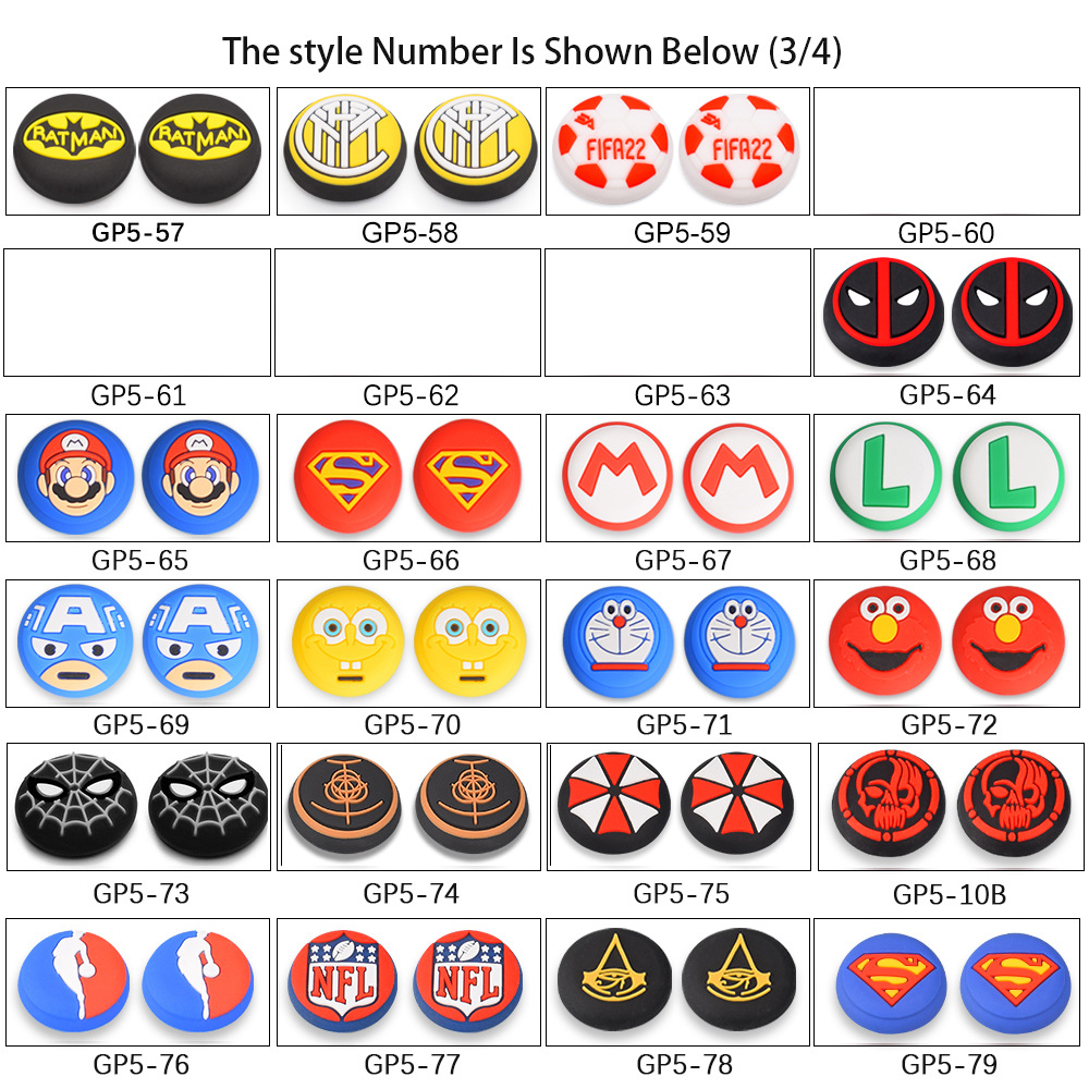Silicone Joystick Cap Design 3