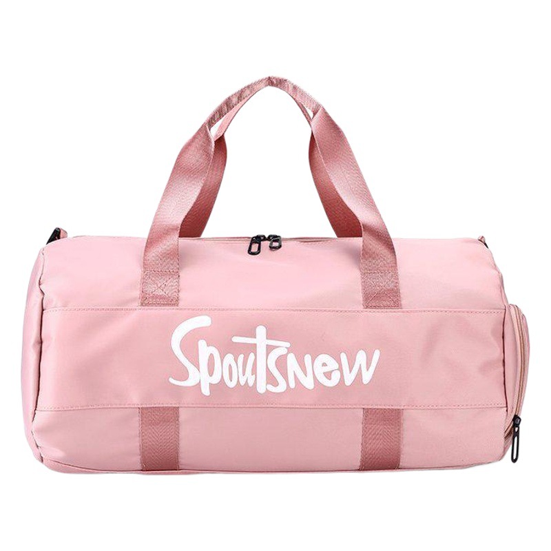 Gym Bag, Wet and Dry Separation Swimming Bag, Women's Cross-Body Training Sports Bag, Oxford Cloth Bag, Short-Distance Satchel Travel Bag