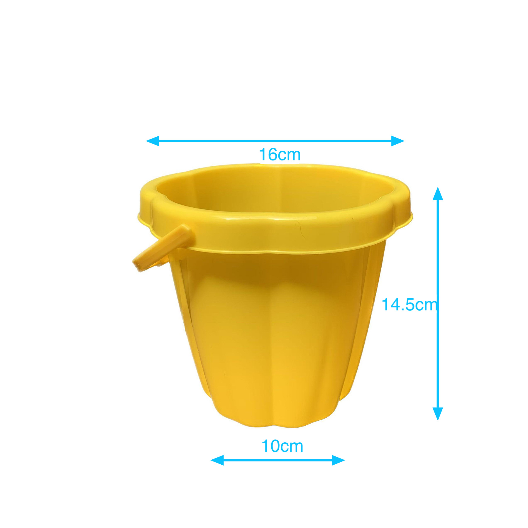 Cubo de pétalos engrosados