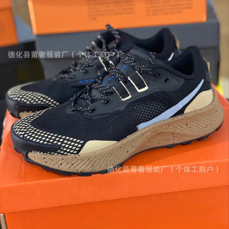 外国貿易バージョン Pegasus Trail3 GTX プロフェッショナル クロスカントリー ランニング シューズ ピュア オリジナル 軽量 防水 ロートップ メンズ シューズ|undefined
