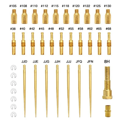 Motorcycle engine and accessories with Your Diagram for Inquiries - 039-37pcs-pwkpe-carburetor-nozzle-full-set-of-modification-kits