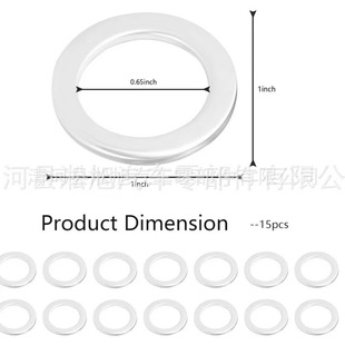 Suitable for Subaru Aogu Lishi car oil pan drain screw aluminum sheet with groove oe-803916010