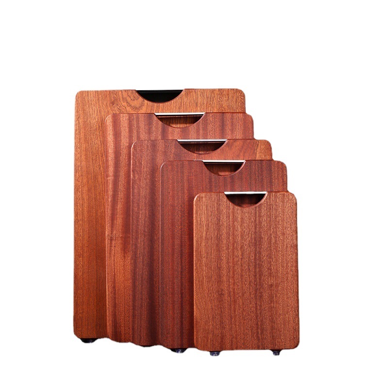 Tablero de filete Shabili madera integral tablero de madera africana tablero de corte tablero de corte tablero de corte de madera maciza tablero de escritorio image 6