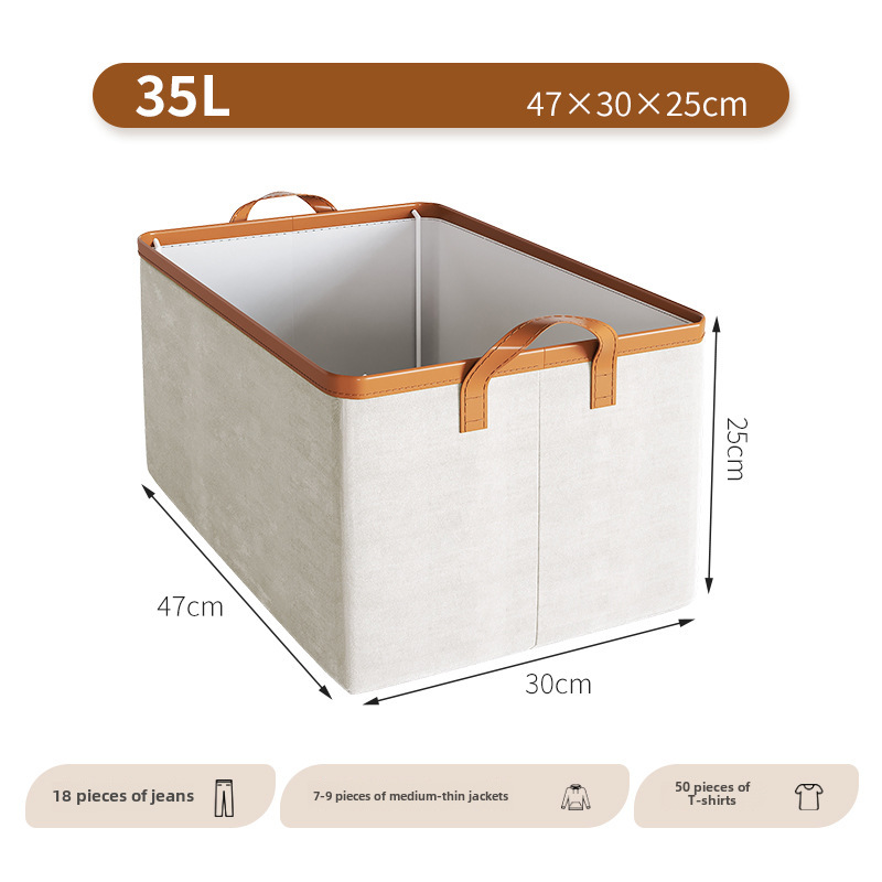 Folding storage system, storage box, steel frame, cloth, Terylene Cotton