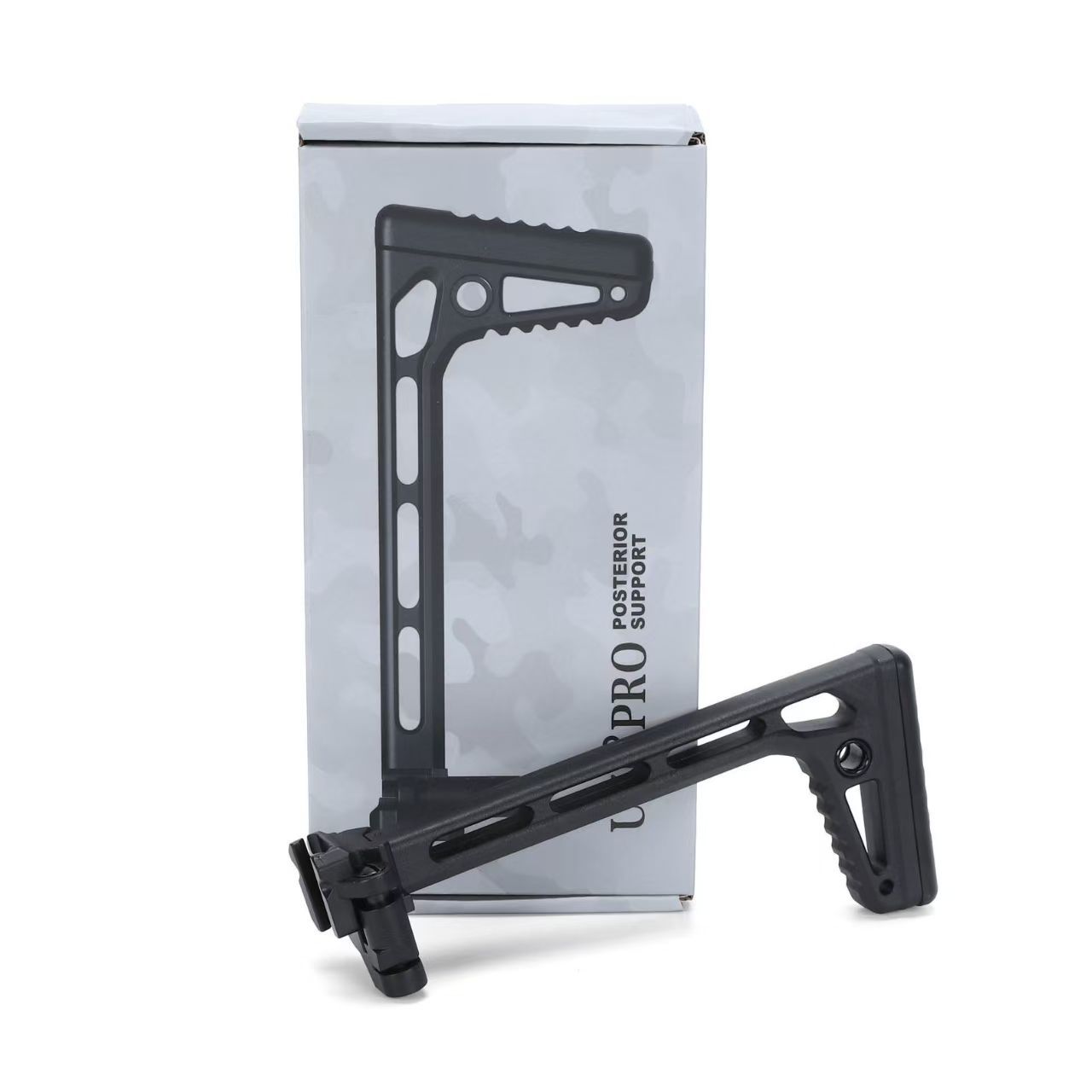 Mini Sijun MCX rear support, MPXuzi metal rear support, folding tail support, Sigma 20mm guide rail, guide rail support core.