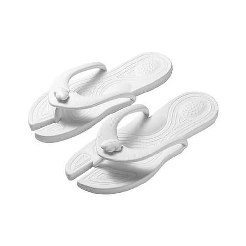 Travel folding flat flip-flops for women, fashionable and versatile, soft-soled, non-slip, wear-resistant, portable hotel slippers