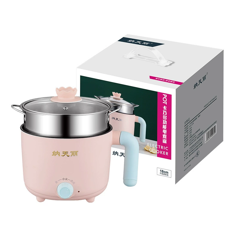 Многофункциональный электрический cooker для общежития мини маленький электрический cooker домашняя жарка интегрированная кастрюля Студенческий варёный лапша горшок оптом