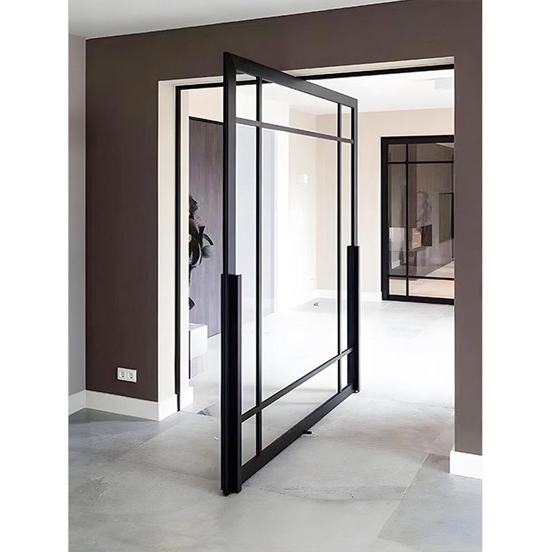 Studio Extremely Narrow Border Hidden Pivot Door Modern Simple Kitchen Study Partition Door Swing Door Studio Extremely Narrow Border Hidden Pivot Door Modern Simple Kitchen Study Partition Door Swing Door