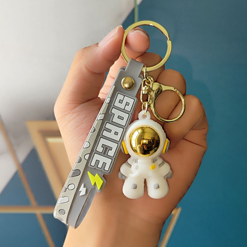Viaje creativo transfronterizo, muñeca de cielo estrellado, llavero de astronauta, colgante de bolso, decoración de coche, regalo de evento