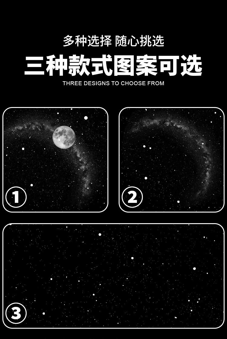 Cross-Border USB Car-Mounted Starry Sky Projection Light for Car Interior Modification, Bedroom Ceiling Romantic Galaxy Starry Sky Atmosphere Light