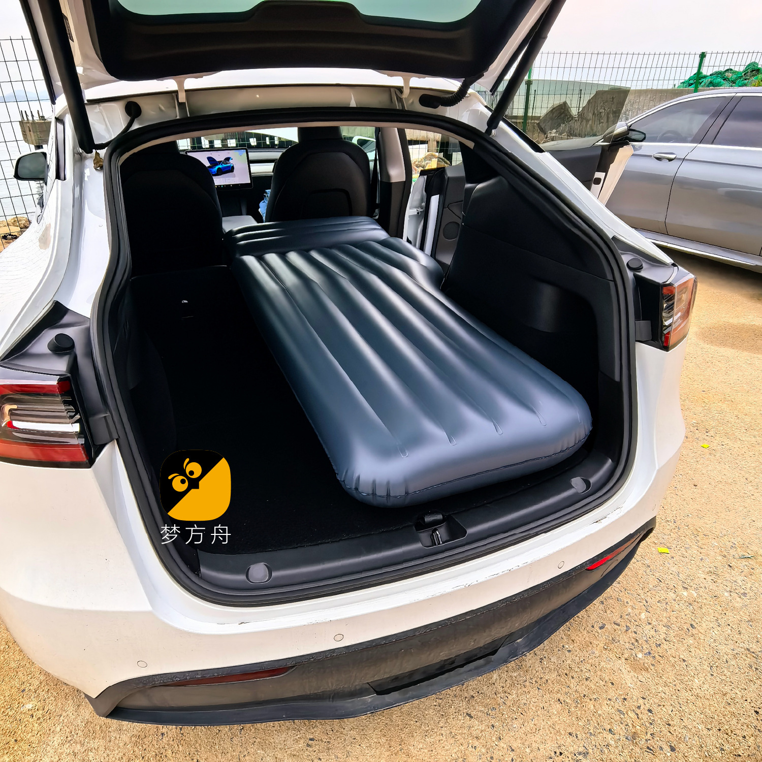 C1 Dream Ark Car Ramp Single-Person Inflatable Car Bed Rear Seat Travel Sleeping Mat Portable Folding Camping Bed
