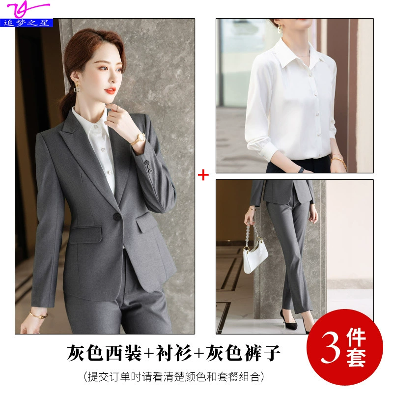 Комплект, модный классический пиджак-suit для офиса для работы, коллекция 2021 года, осень, корейский стиль