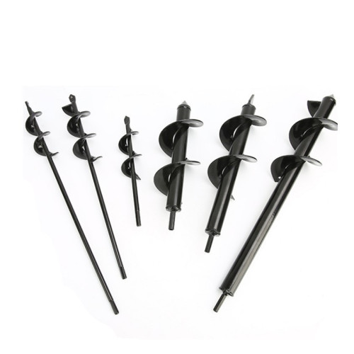 Ground drill garden loosening drill bit garden vegetable field digging artifact ground drill screw twist drill manufacturer direct sale