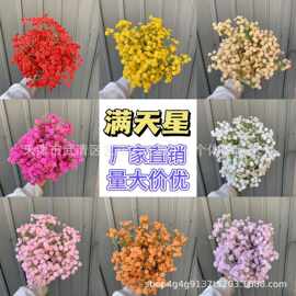 108豆软胶满天星仿真绢花婚庆吊顶背景花艺婚庆堂花材假花仿真花