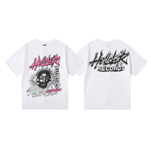 �羳T-shirt ��ʽ���ƴ���Ȥζǰ��3Dӡ������T����Ů�ļ�
