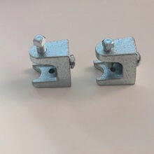 镀锌铸铁虎口夹梁夹  C型钢配件老虎卡  1/4  3/8  1/2梁夹