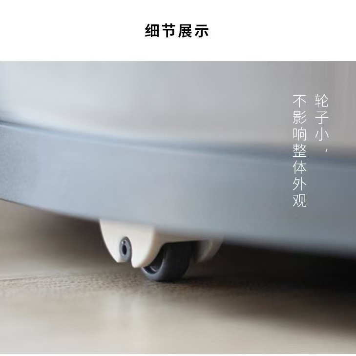No-Drill Adhesive Steel Ball Caster Wheels for Storage Box Base, Mobile and Silent, Home Goods and General Merchandise