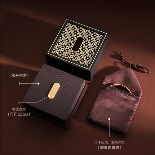 Chinese ancient heritage bracelet box wholesale heritage bracelet packaging box pendant gold jewelry box retro storage