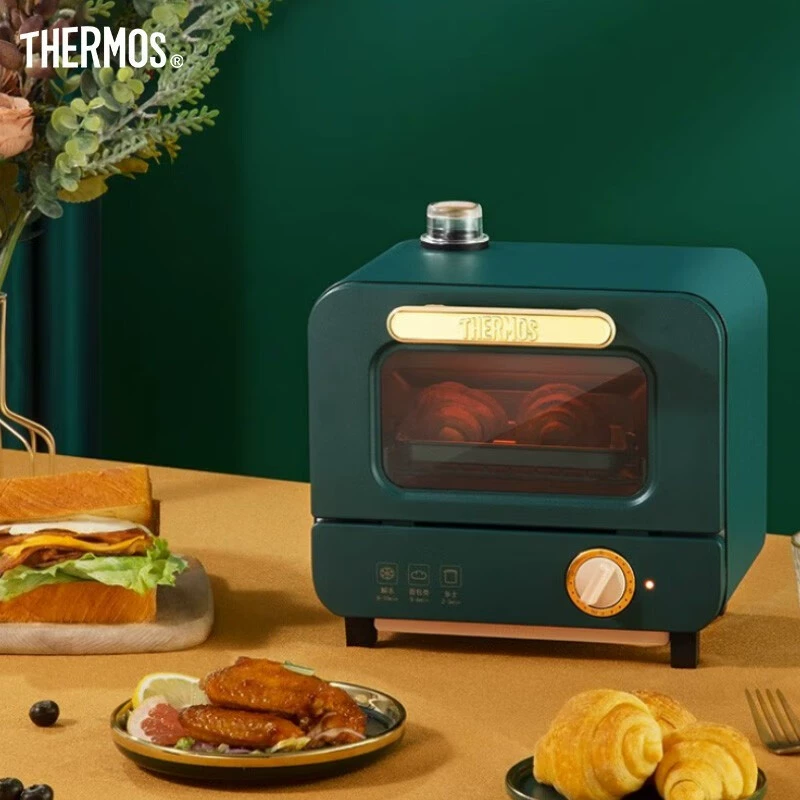 膳魔师 Steam electric oven multi-functional mini-air fried pot EHA-5102A British green 5L