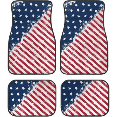 Avtomobil döşəmə paspasları – maintain, non-slip, universal floor mats - 1-129-pattern-39-3344cmtwo-piece-set