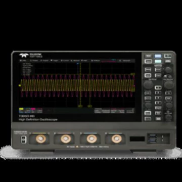 Осциллограф серии LeCroy T3DSO3000HD, полоса пропускания 200M/350M/500M, вертикальное разрешение 12 бит