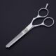 Manufacturer Supplies Hairdressing Scissors Silver Straight Handle Flat Scissors Body Scissors 5.5inch Tooth Scissors Flat Scissors Hairdressing Tools