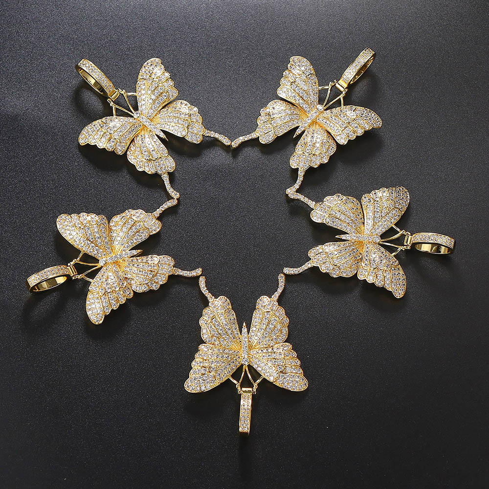 Style Vintage Papillon Le Cuivre Placage Charmes display picture 3