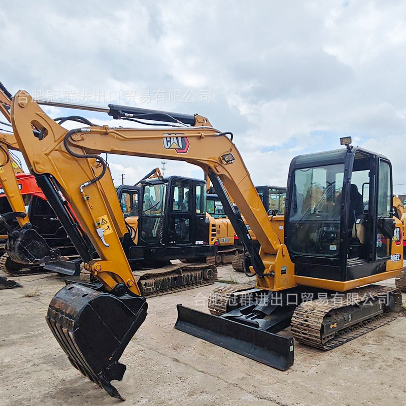 Excavadora de orugas de segunda mano cat306e motor de movimiento de tierras japonés image 5