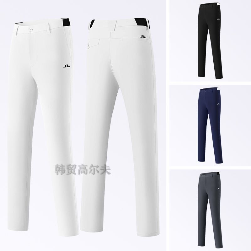 Summer Golf Men's Pants Stretch Slim Straight Pants Golf Pants Men's Long Pants Quick-Dry Wrinkle-Free Sports Golf Pants