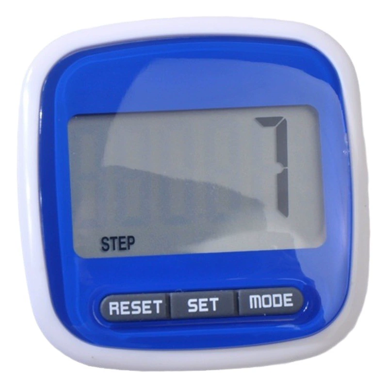 Шагомер большого экрана многофункционального электронного шагомера идя идущий встречный