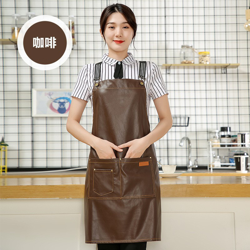 Carta de la cinta de cuero impermeable café