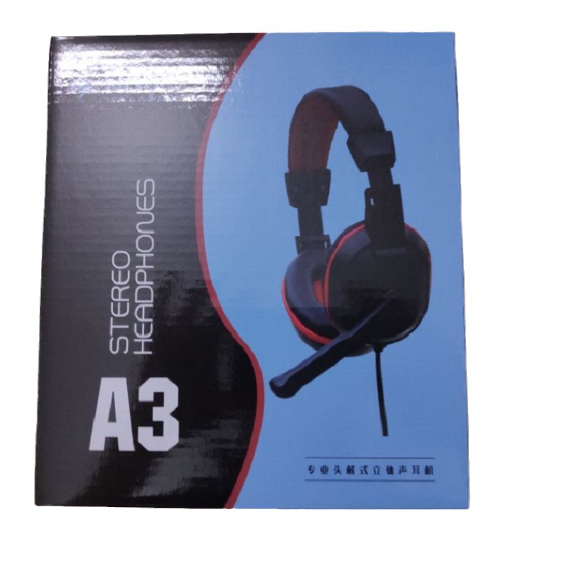 Mesade A3 Auriculares auriculares ordenador portátil de escritorio juego de auriculares con micrófono