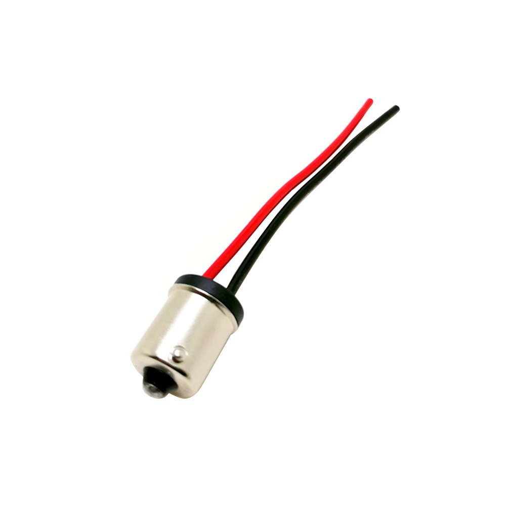 1156/BA15S portalámparas LED de señal de giro luz de freno portalámparas 1156 portalámparas zócalo del arnés de cableado de suministro de calor