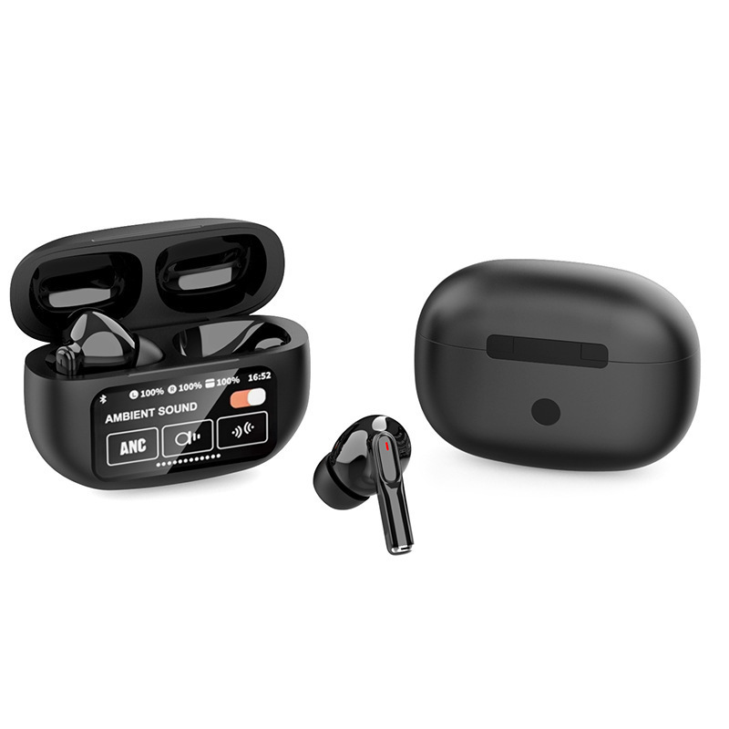 LX10 タッチスクリーン Bluetooth イヤホン AI 翻訳 ノイズキャンセリング 透明感 TWS インイヤータッチコントロール カラースクリーン Bluetooth イヤホン|undefined