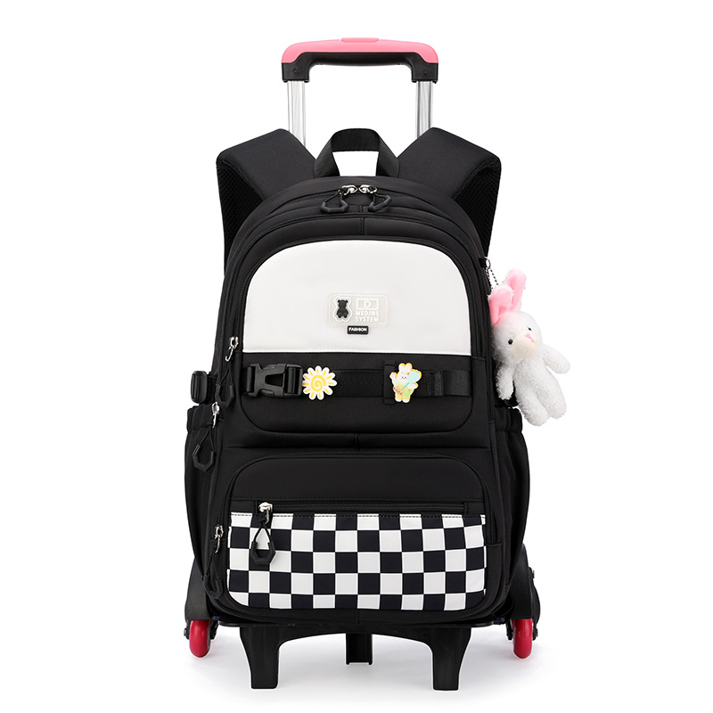 Niñas Junior High School estudiante schoolbag Escuela Secundaria alivio de Carga Protección de la columna vertebral de gran capacidad ins estilo de alta calidad estudiante de secundaria mochila simple
