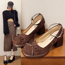 J 47120 French Retro Strap Heels ���ſ۴��߸�Ь �羳ŷ��