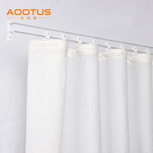 Cross-border manufacturer wholesale electric curtain distance beads, wavy cord bead rollers, snake curtain track pulleys